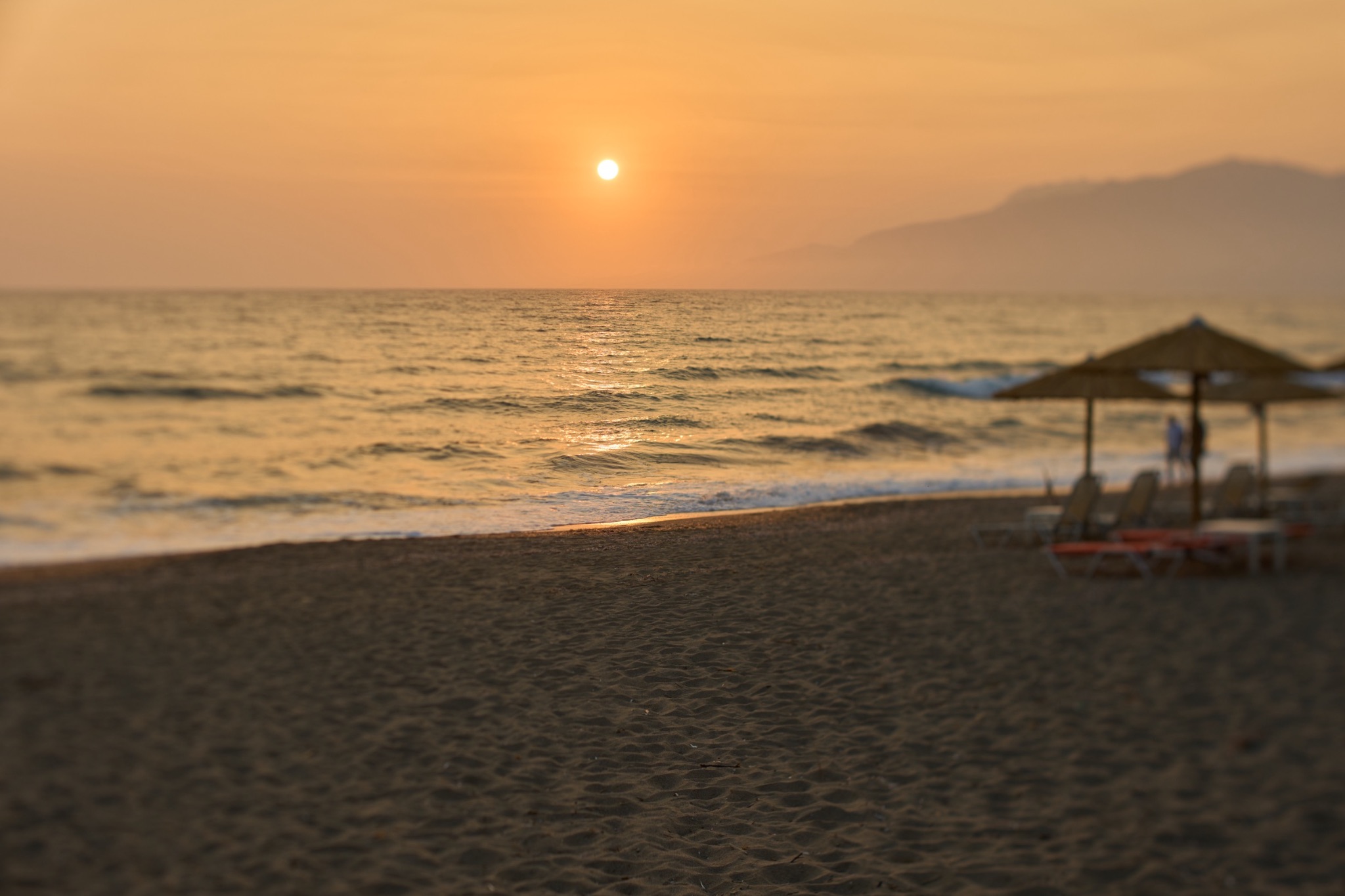 Sonnenuntergang Kalamaki Beach